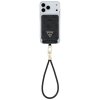 Zestaw portfel + hand strap Guess        triangle MagSafe czarny